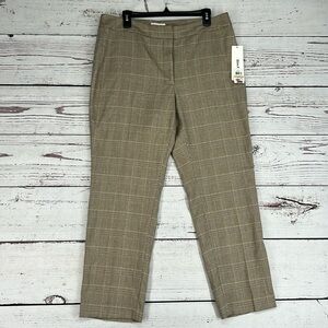 Calvin Klein Women’s Mid Rise Slim Fit Ankle Pants